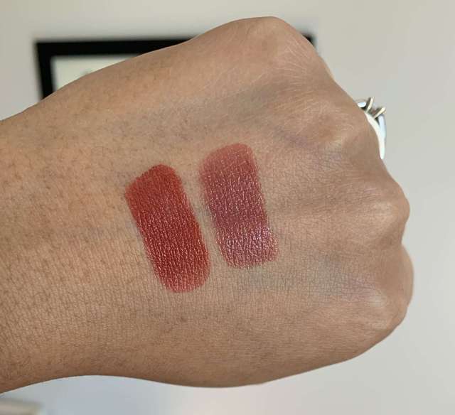 HR Crazy (Brick Color for Sensational Lipstick – Swatches From Beat, Coffee) Nikki Maybelline