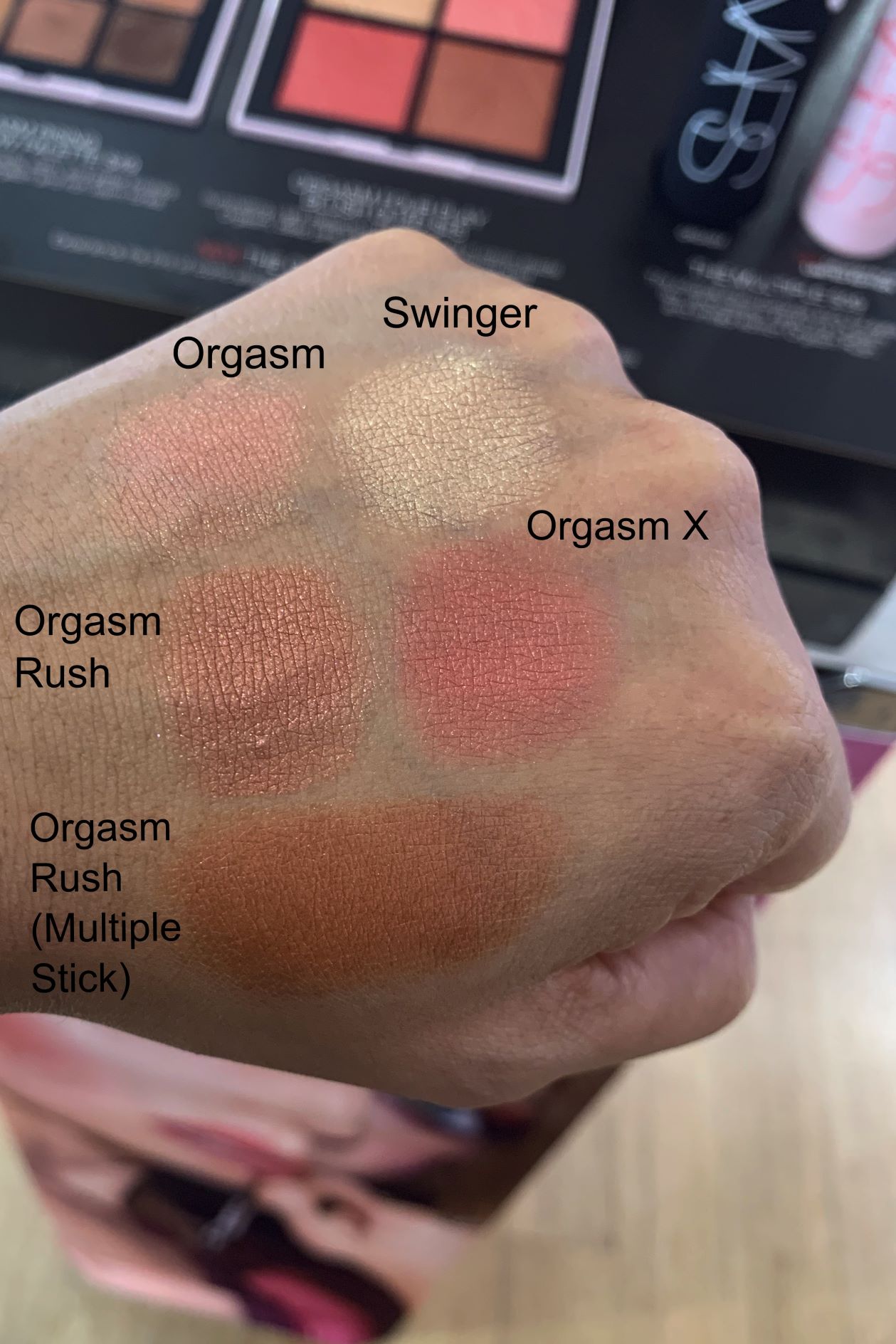 Nars - Blush - Orgasm x